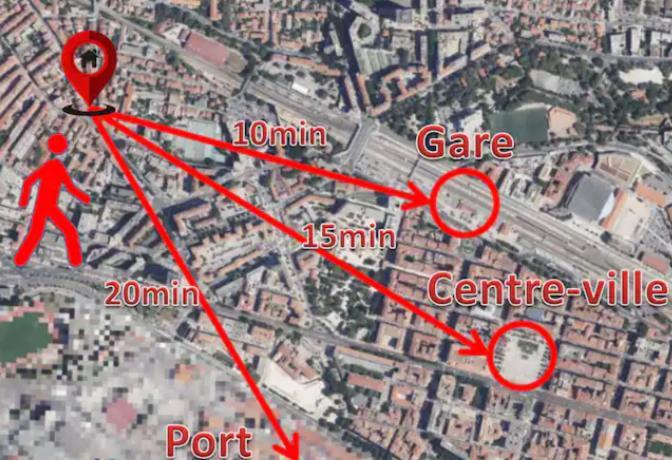 Proche Hyper-Centre Et Gare Appartement Toulon Buitenkant foto
